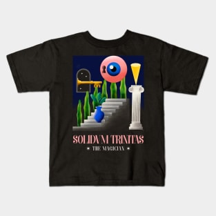 Solidvm Trinitas - The Magican - Psychedelic, Urban Style Kids T-Shirt